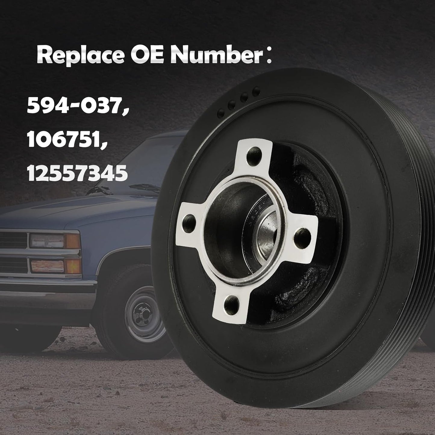 Polea equilibradora motor 594-037 comp Chevy Blazer