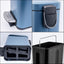 Cubo basura acero inox 1.3gal con tapa suave baño dormitorio