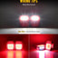 2 Pzas Luces Traseras LED Halo Wrangler TJ YJ F-Series
