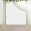 1 Panel Cortina Gasa Transparente Verde Claro 20ft Boda Fiesta