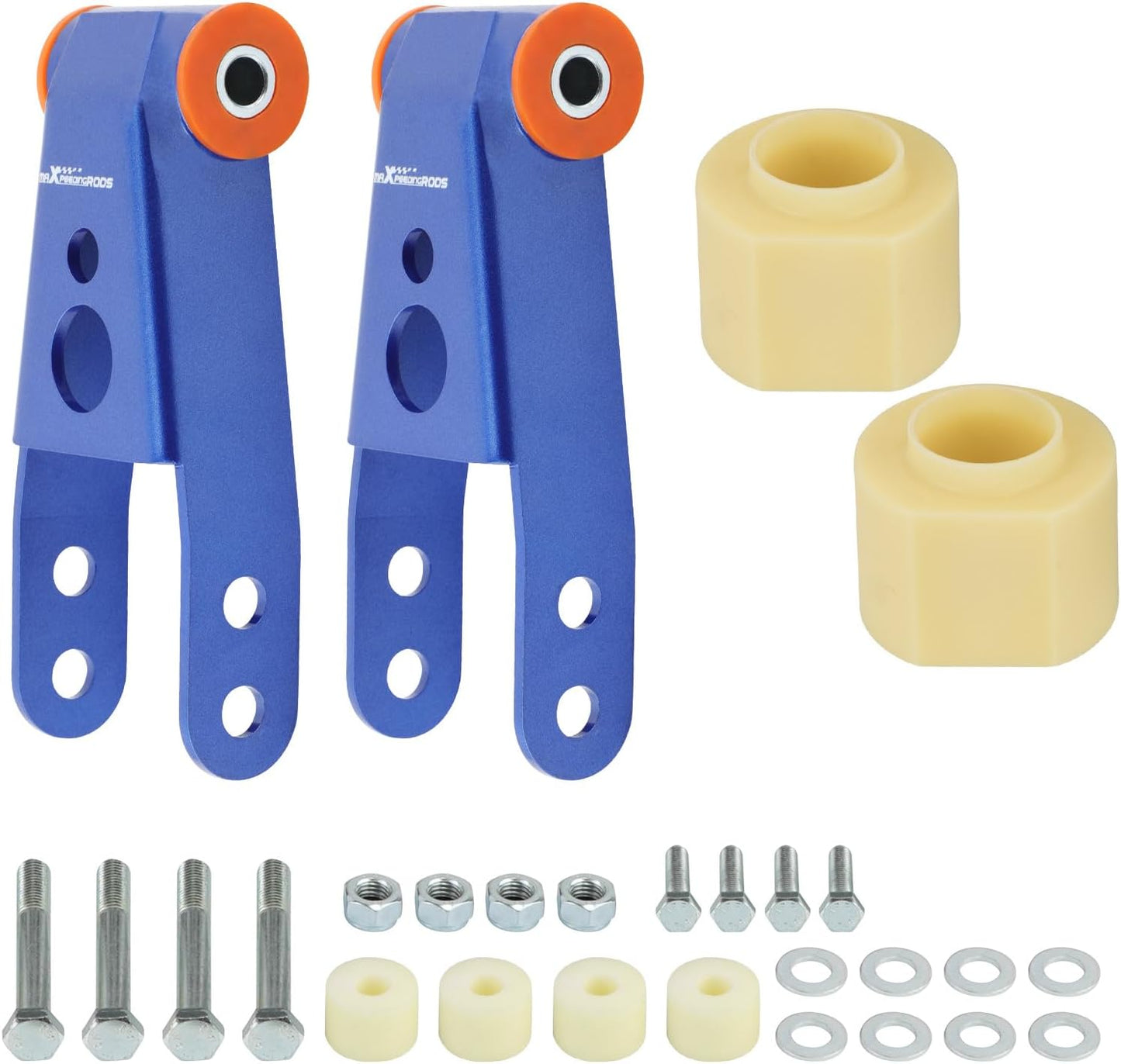 Kit elevación Jeep Cherokee XJ 7,5cm delante 5cm atrás