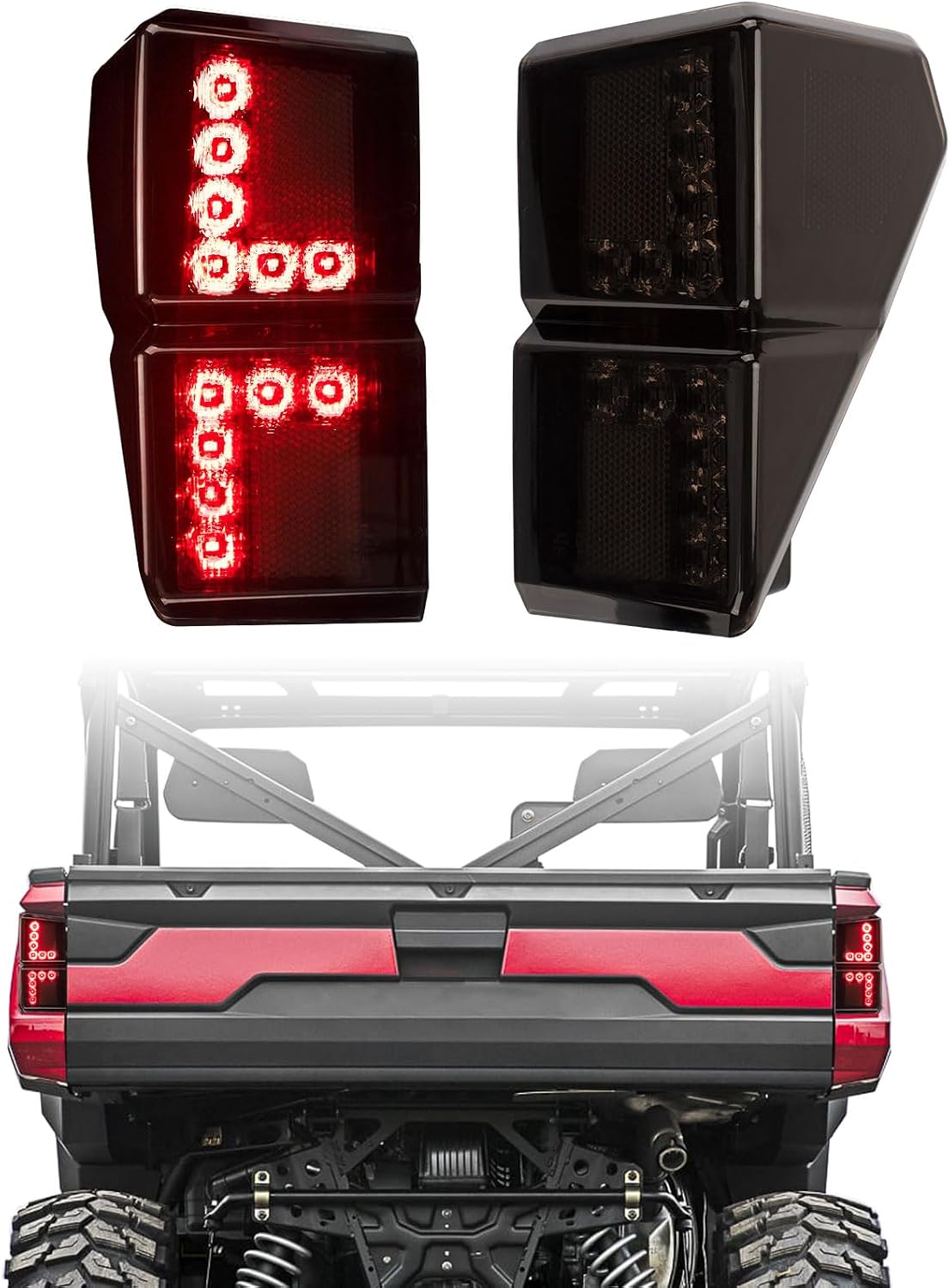 Luces traseras Polaris Ranger 2018-2025 reemplazo