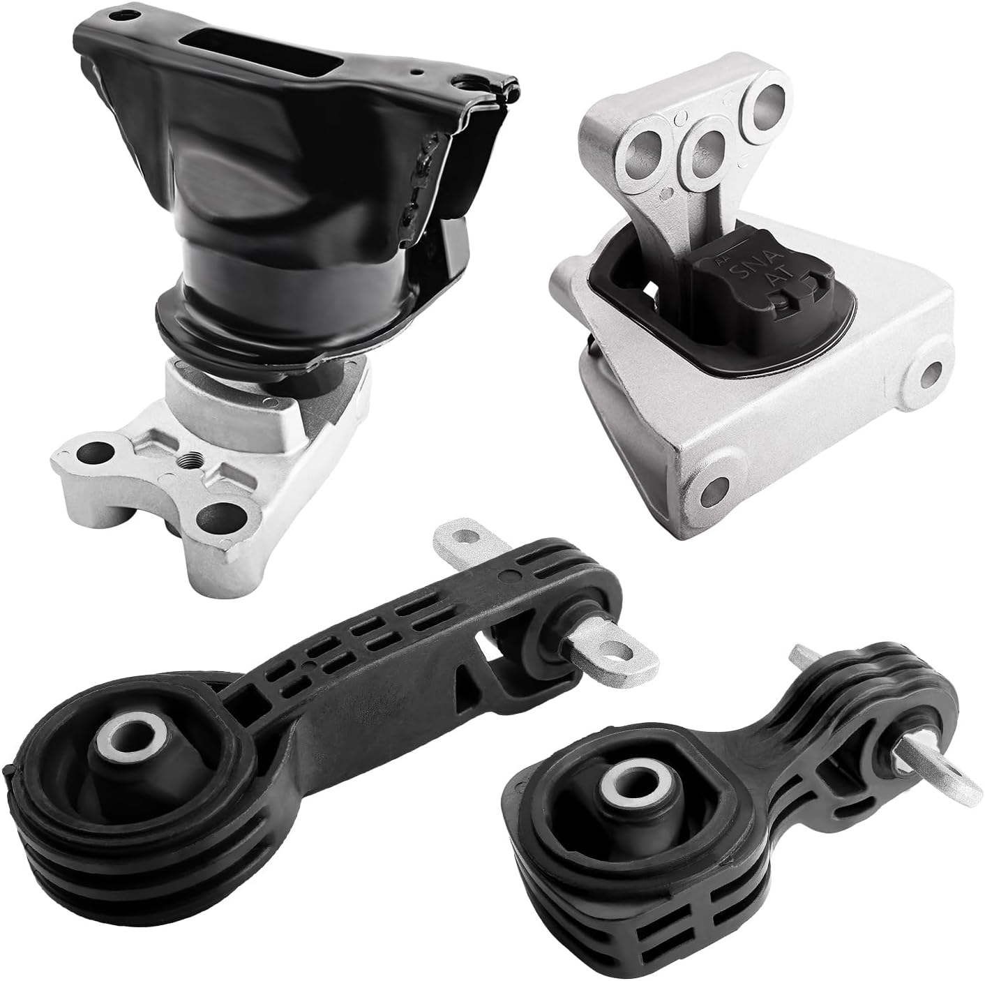 Kit 4 Pzas Soporte Motor Transmisión Civic 1.8L 06-10