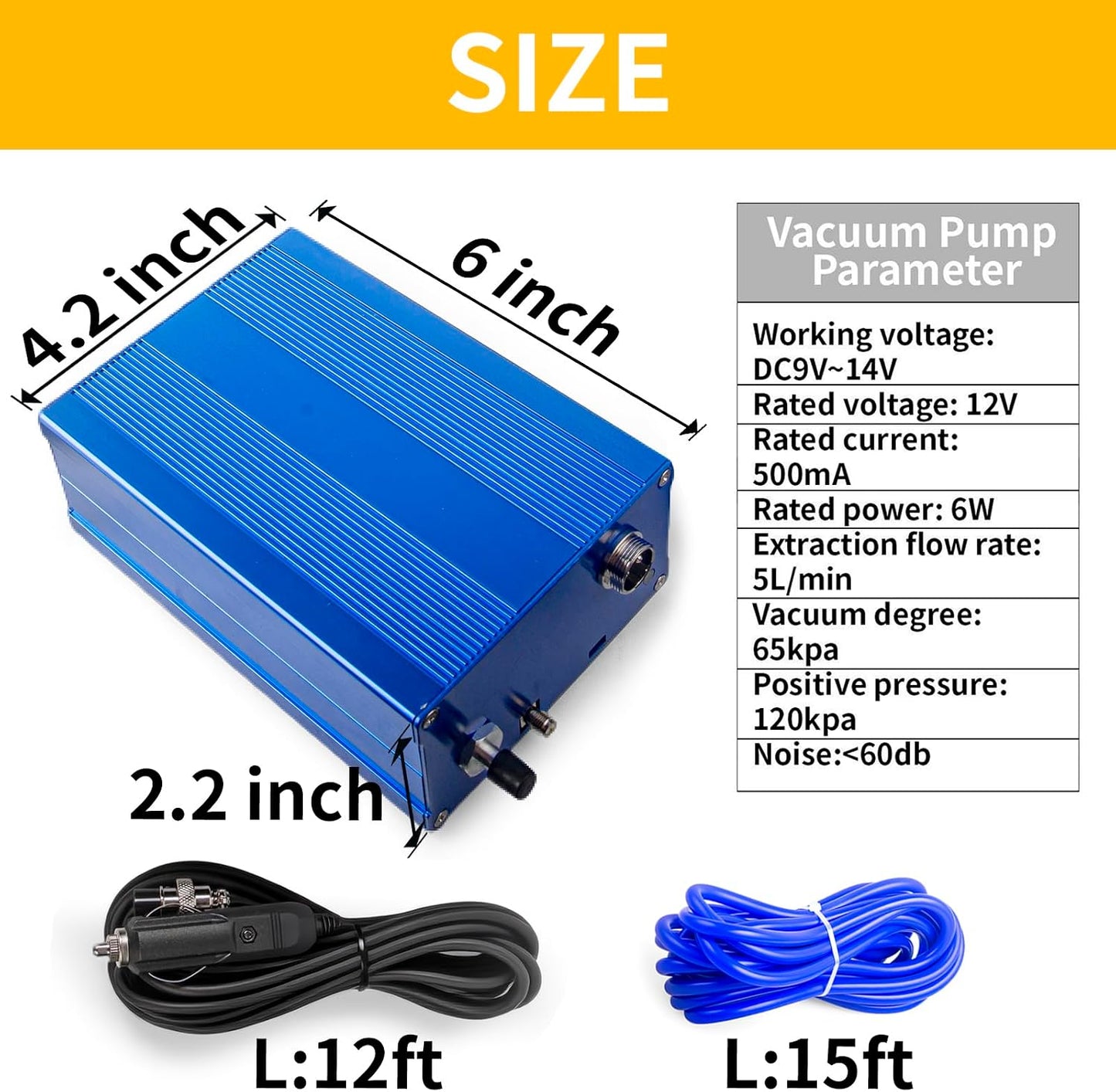 Válvula vacío universal 2" con control remoto y bomba