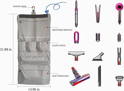 Bolsa almacenamiento aspiradora negro 15x15.94x5"