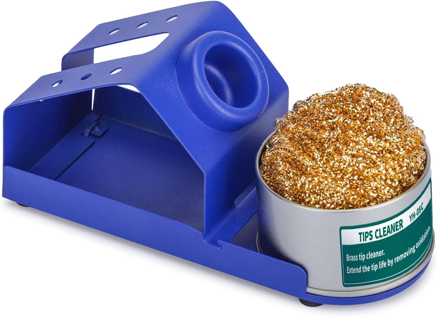 Soporte soldador M-2 con limpiador puntas resistente