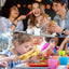 Set cubiertos plástico sin BPA para niños y adultos