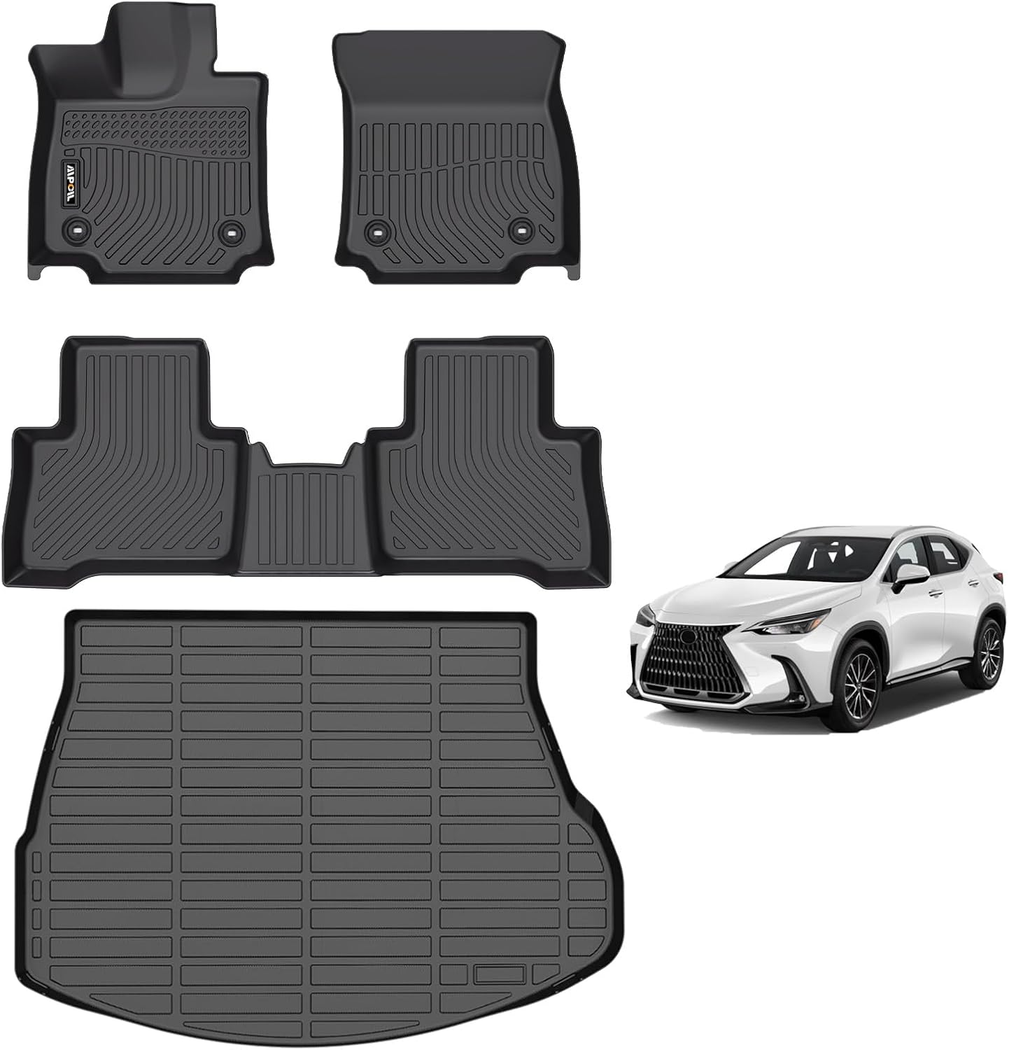 Alfombrillas TPE antiderrap para Lexus NX Hybrid 22-26