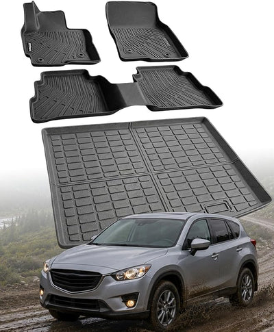 Alfombrillas TPE Mazda CX-5 13-16 impermeables antiderrap
