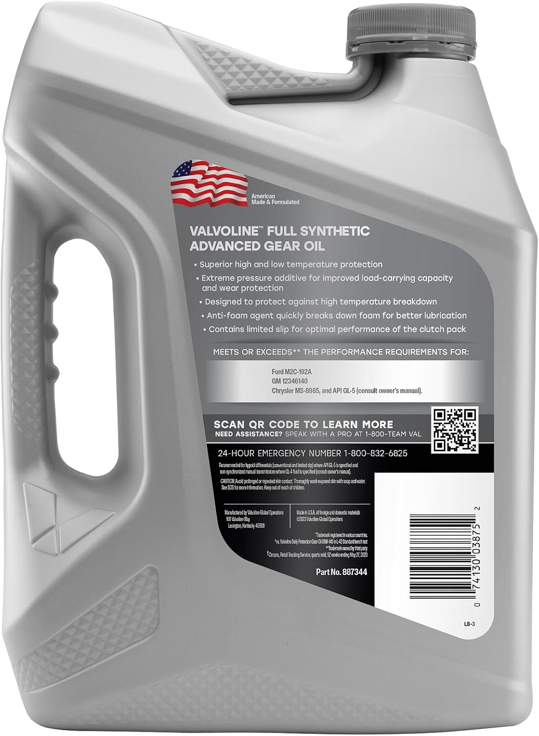 Aceite sintético SynPower 75W-140 para engranajes 1 GA