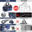 Bolsa limpieza portátil con divisor desmontable y asas