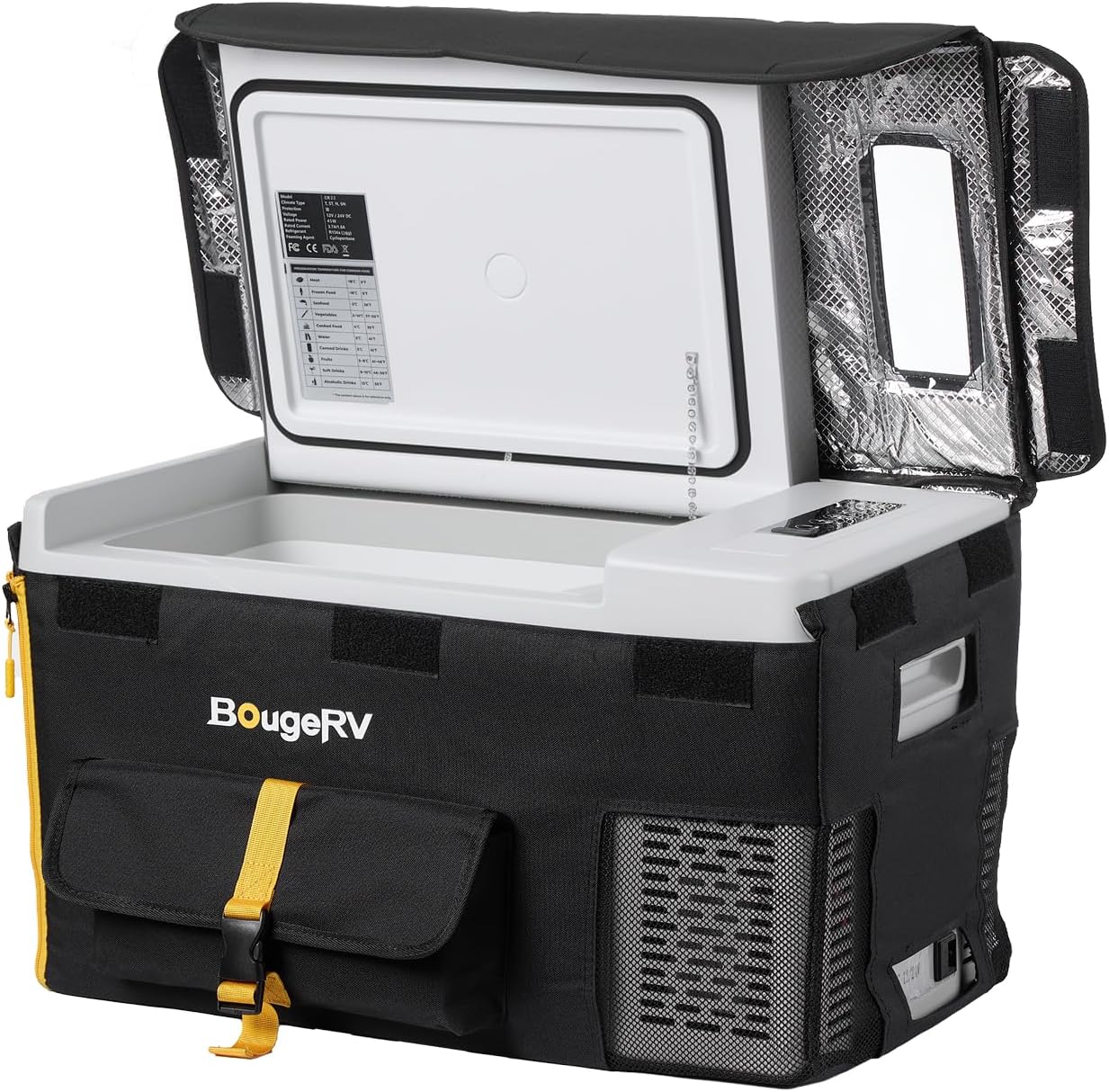 Refrigerador 12V portátil 23qt compresor para auto