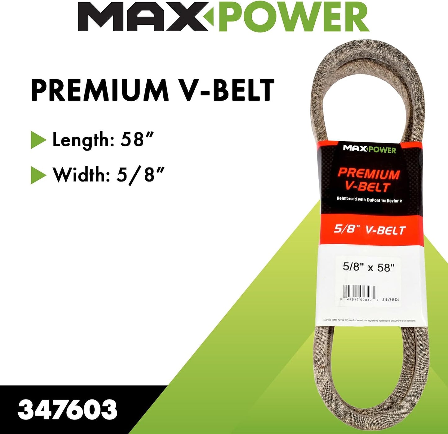 Correa reforzada con cordones Kevlar 5/8x58