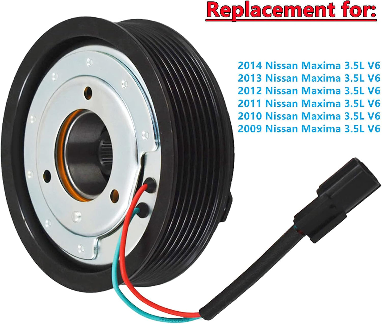 Kit embrague compresor CA para Nissan Maxima 3.5L