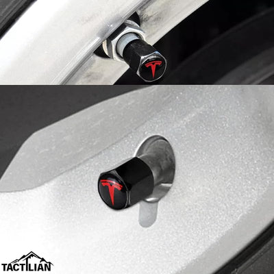 Tapones válvula neumático aluminio Tesla Model 3 S X Y