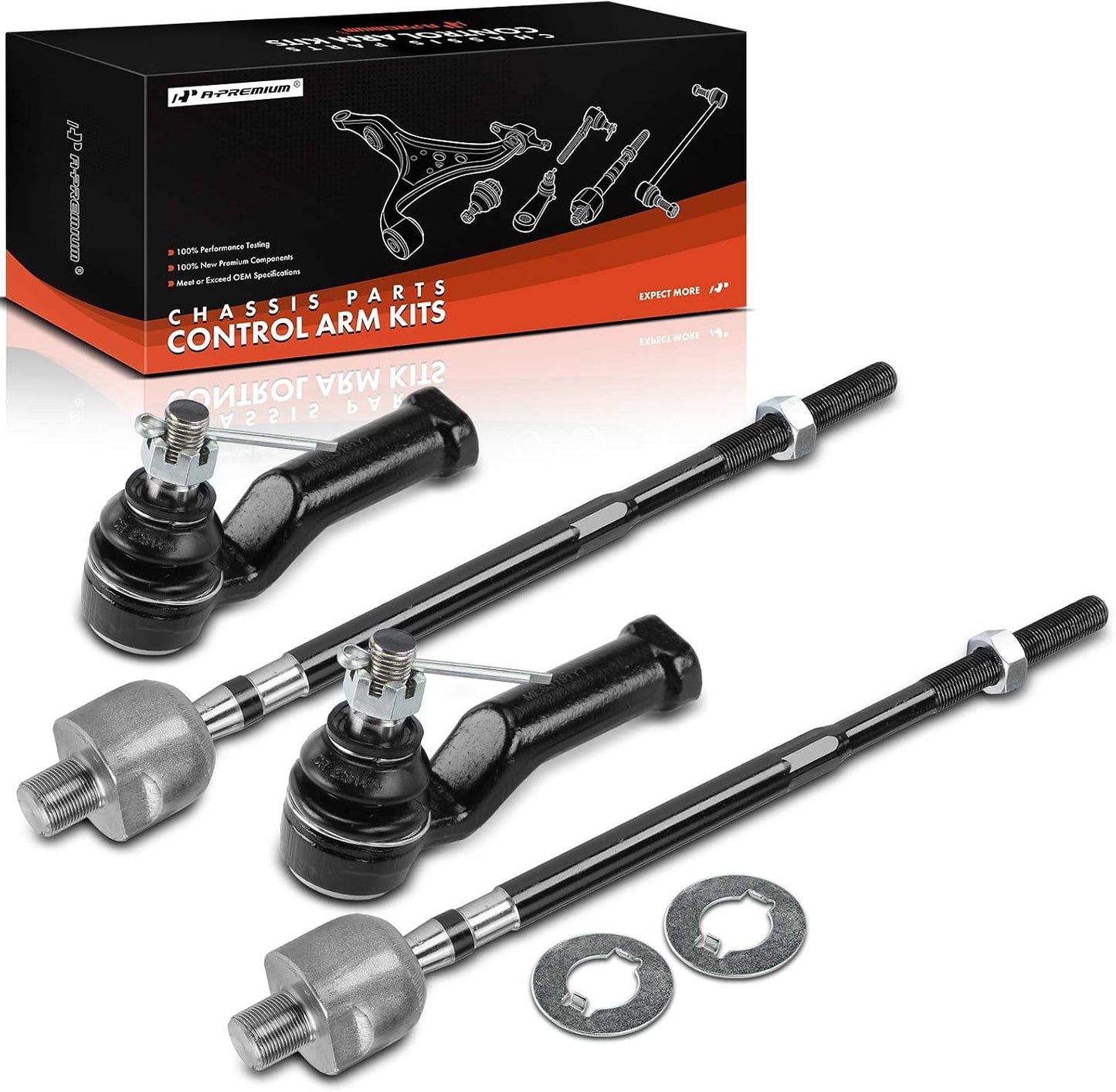 Set 4 Barras Acoplamiento Mazda Miata 90-97