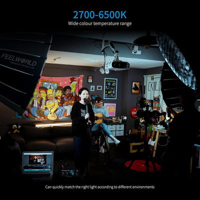 Luz estudio bicolor 2700K-6500K