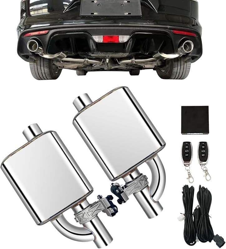 Kit escape cat back valvetronic 3" 2pzas