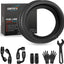 Kit manguera AN10 acero inox 10" 6 adaptadores