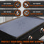 Tapete silicona parrilla Blackstone 28pulg grado alimenticio gris