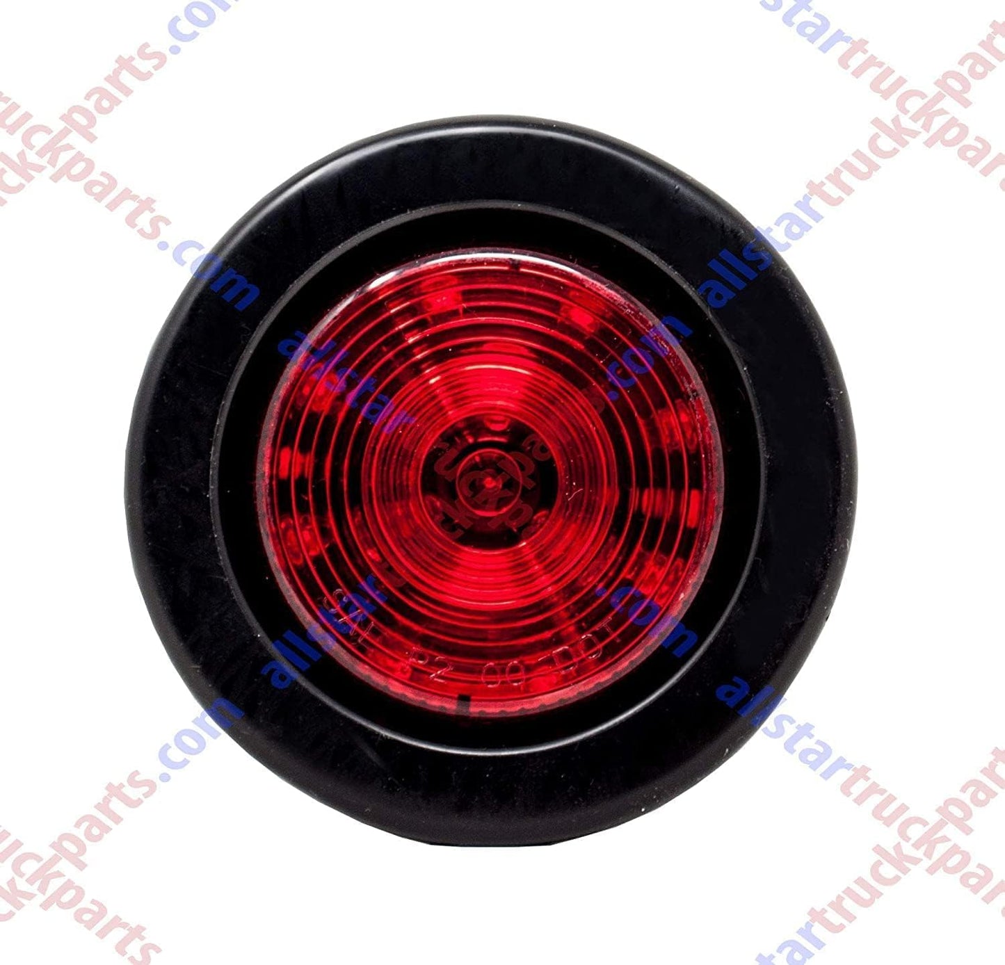 4x Luces LED rojas 2.5" 12 diodos para camiones y remolques