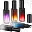 Atomizador perfume 0.34oz viaje 5 botellas vidrio mini pulverizador