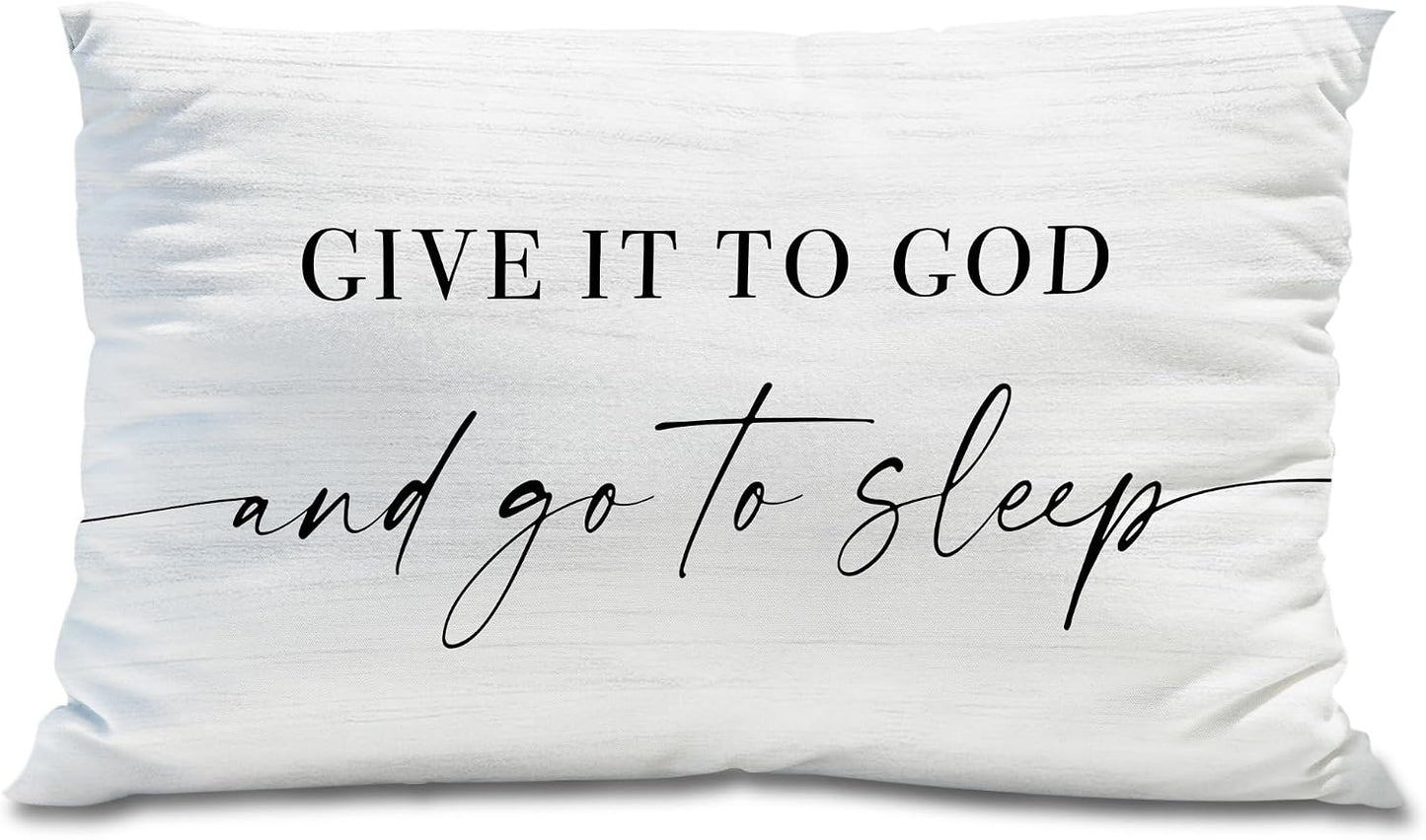 Fundas almohada decorativas 12x20pulg blanco