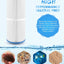 Filtro spa Unicel 6CH-960 pack 2 PJW60TL-F2S