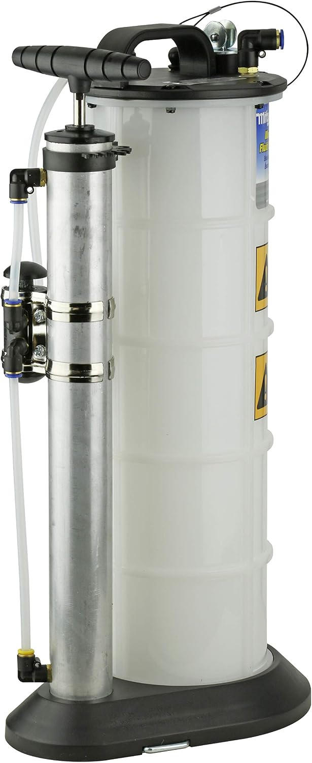 Evacuador manual fluidos 2.3gal botón pulsador pack 2