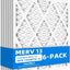 6 Pzas Filtro aire caldera MERV 13 34,9x75,6x1,9cm