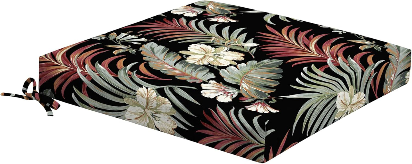 Cojín asiento exterior 19x19" espuma ProFoam Simone Black