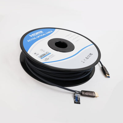 Cable HDMI 4K 250pies fibra optica 18gbps comp PC PS4