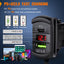 Caja interruptor basculante 12V SPST tipo C con USB QC 3.0