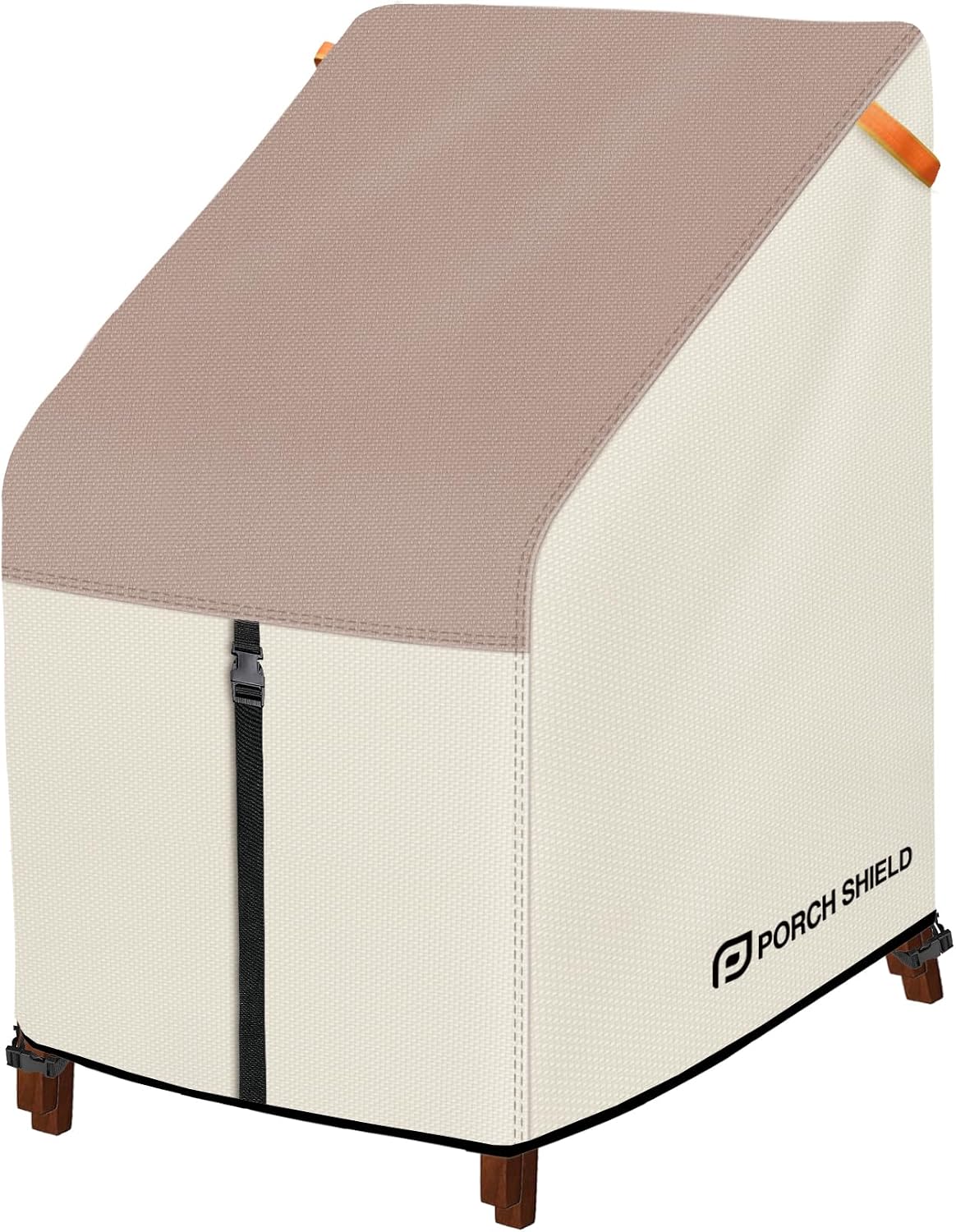 Fundas sillas apilables patio impermeables 27x33x46"
