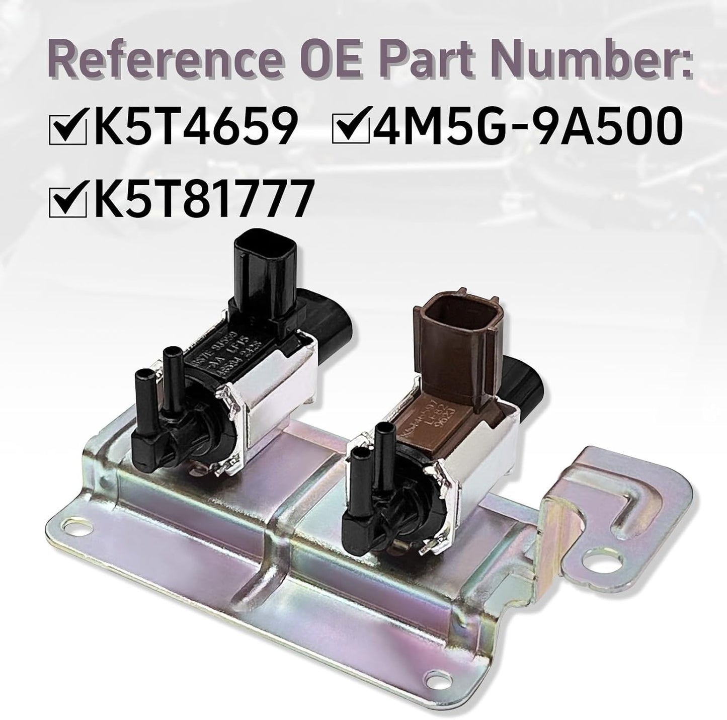 Válvula solenoide colector admisión Mazda CX-7 3-6