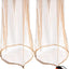 Red malla para mosquitos con cordón 2 pack caqui