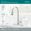 Grifo de cocina P7947LF cromo 1.5 GPM