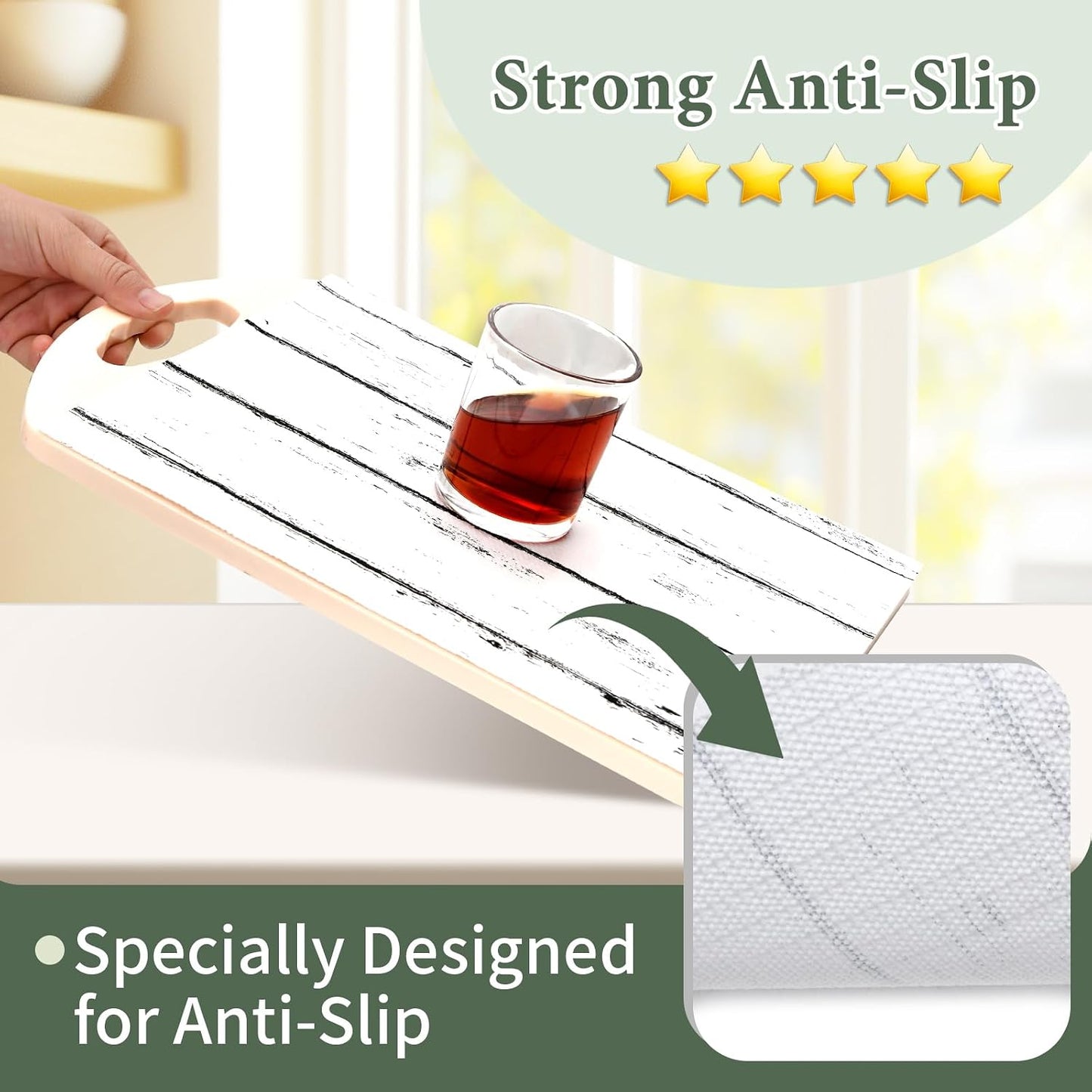 Revestimiento cajón cocina 12pulg x20ft antideslizante blanco