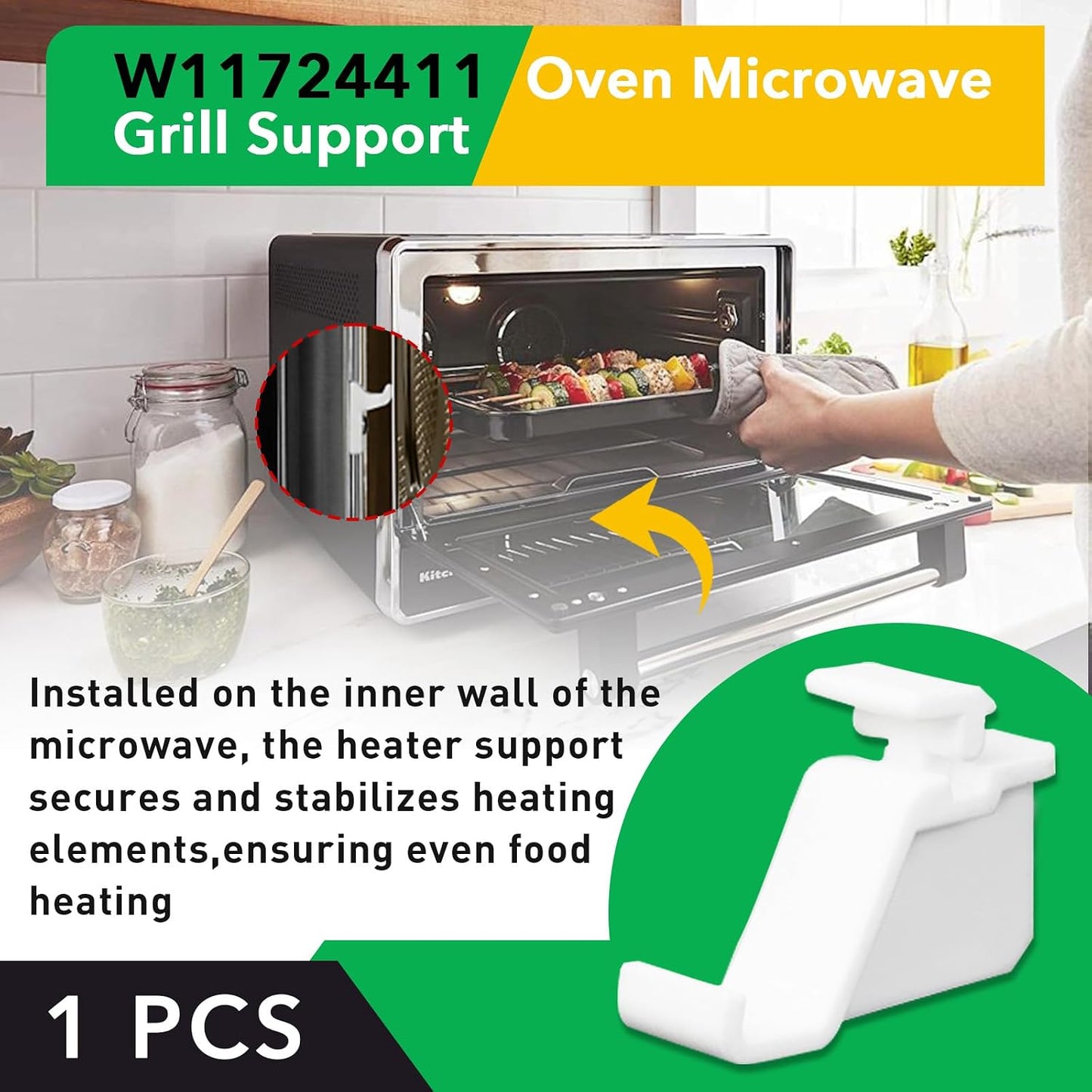 Soporte parrilla microondas KitchenAid Jenn-Air Whirlpool