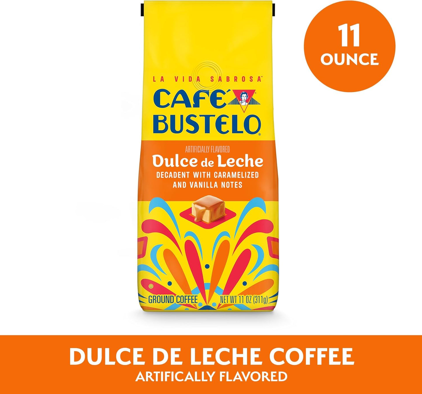 Café molido Dulce de Leche Bustelo 11oz