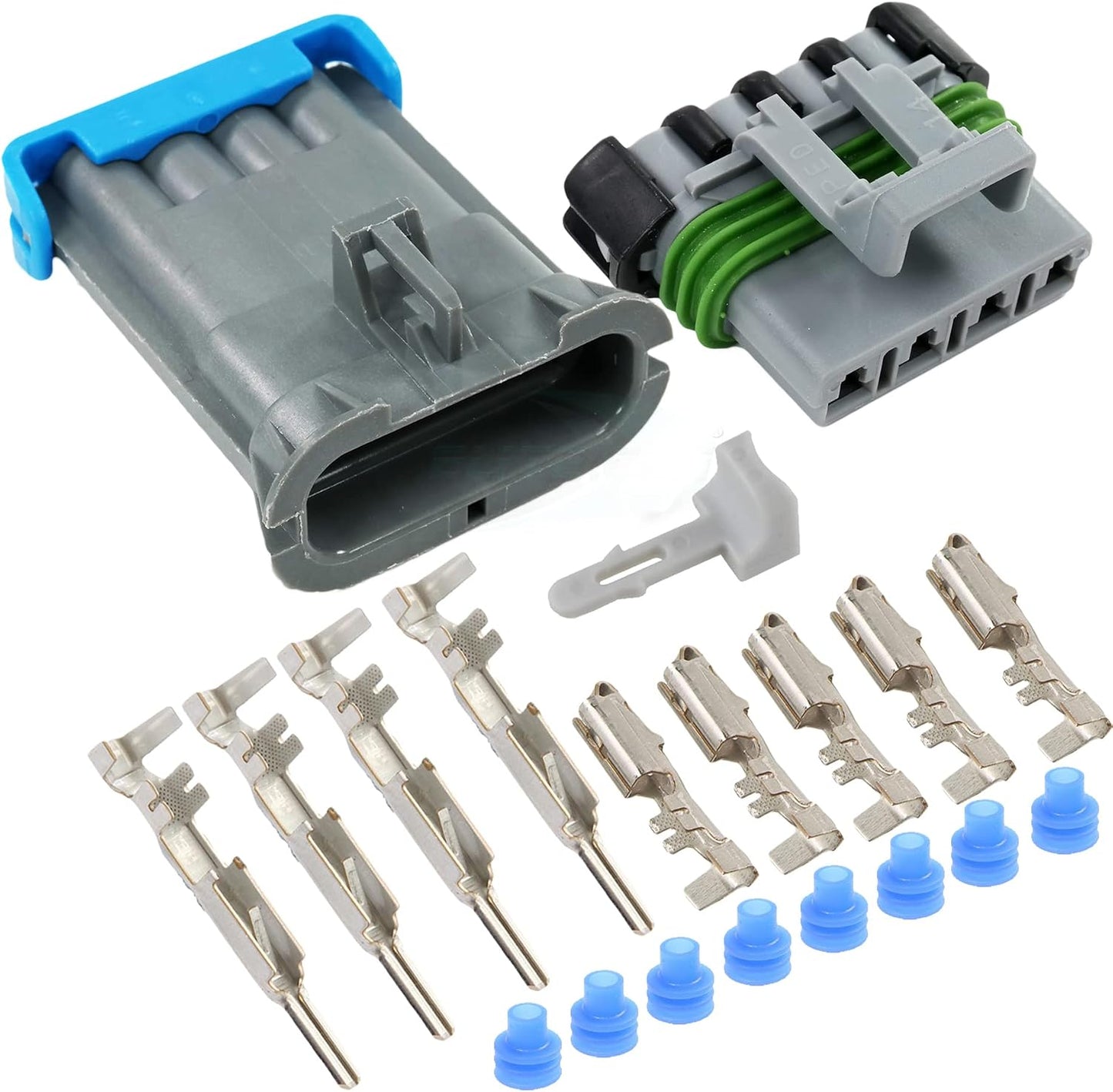 Sellos conectores impermeables 30A 4 pin 10-12AWG