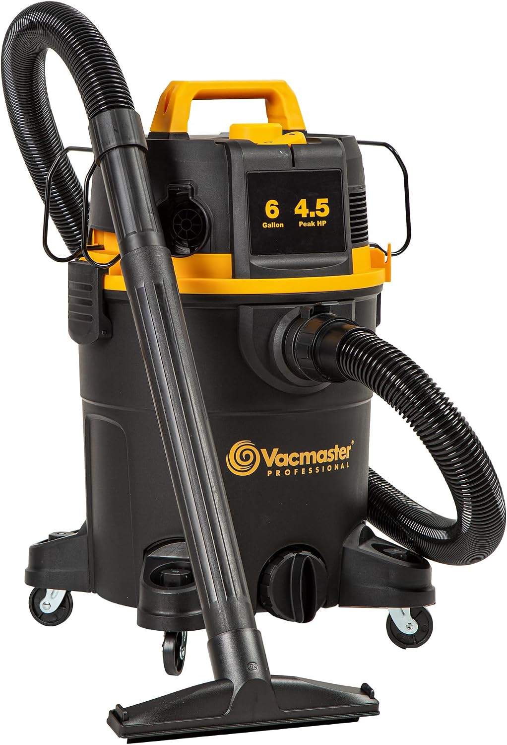 Aspiradora Vacmaster 6 galones 4.5 HP húmedo/sec