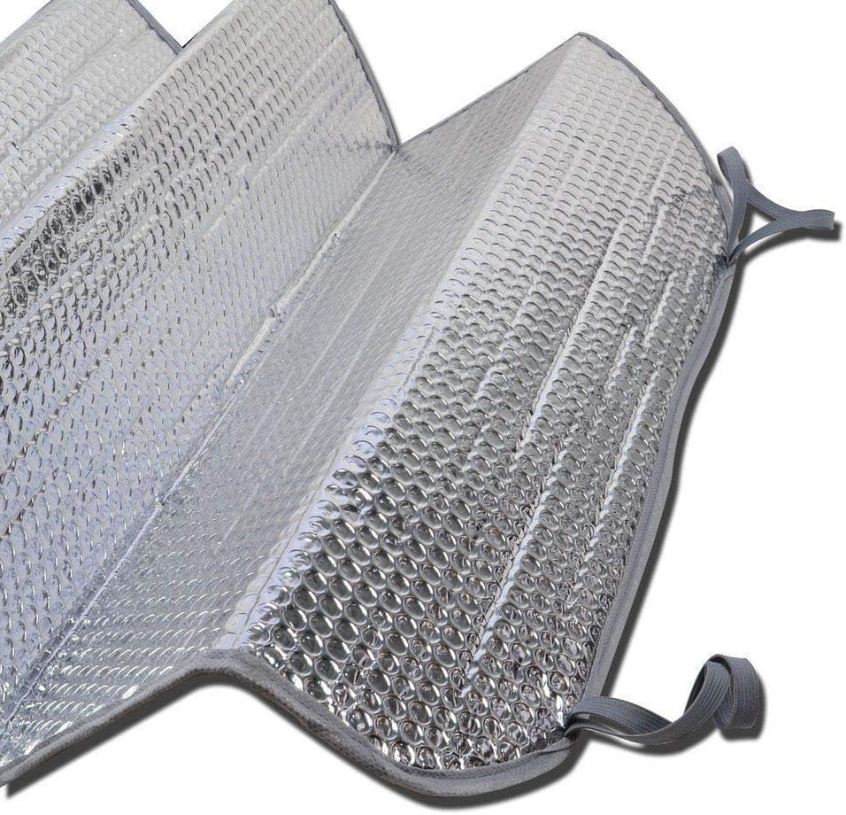 Protector solar doble burbuja para parabrisas coche