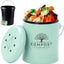 Cubo compost 1.3gal con tapa filtro carbón