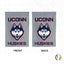 Bandera jardín UConn Huskies 19x12"