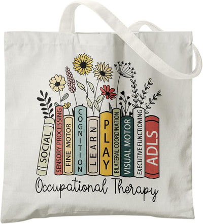 Bolsas lona reutilizables para terapeutas ocupacionales