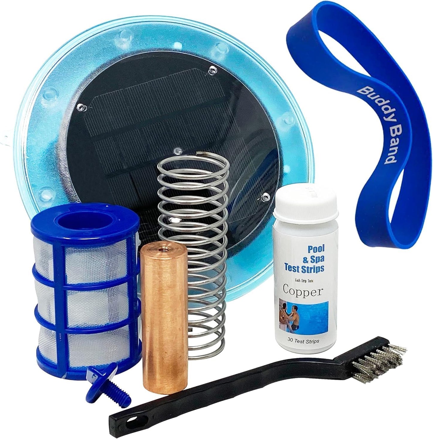 Ionizador solar para piscinas ahorra 85% cloro 35000gal