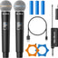 Micrófonos inalámbricos recargables dinámicos 1/4pulg para karaoke