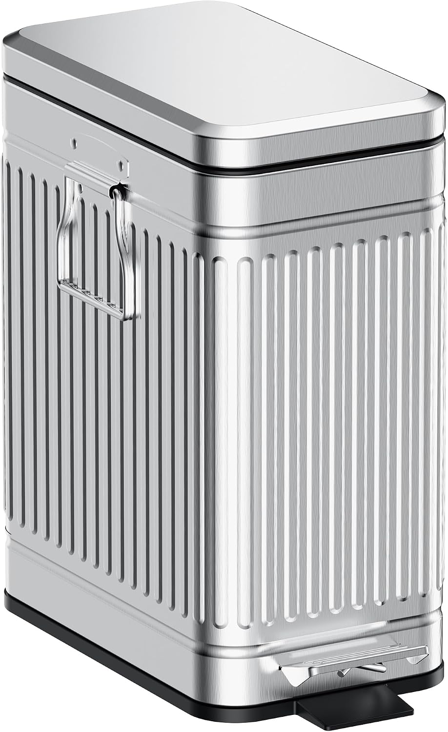 Cubo basura 10L acero inox con pedal para perros