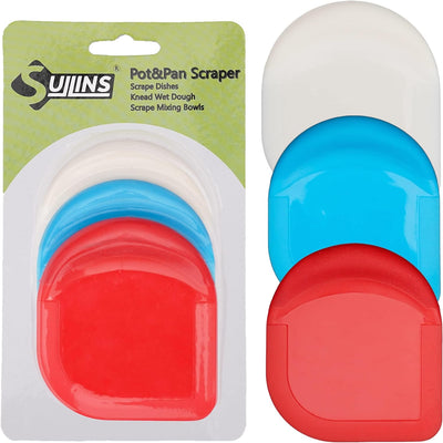 Raspador sartén pack 3 agarre silicona